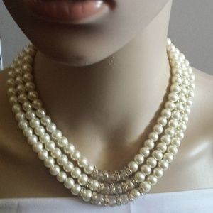 Triple Strand Necklace